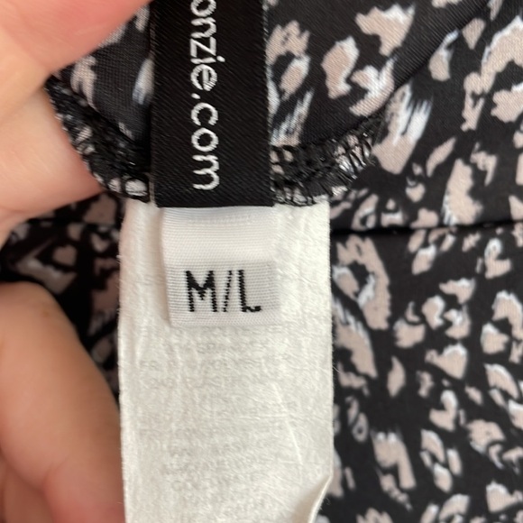 ONZIE PATTERNED FULL LENGTH LEGGINGS - Picture 4 of 5